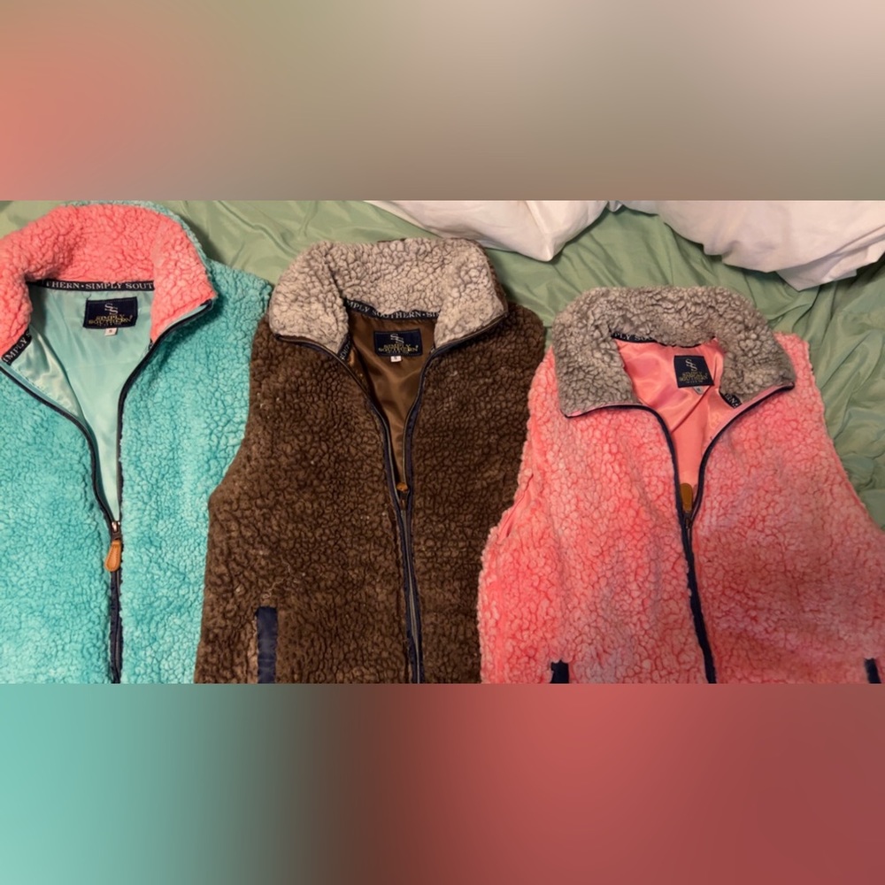 Simply Southern vests